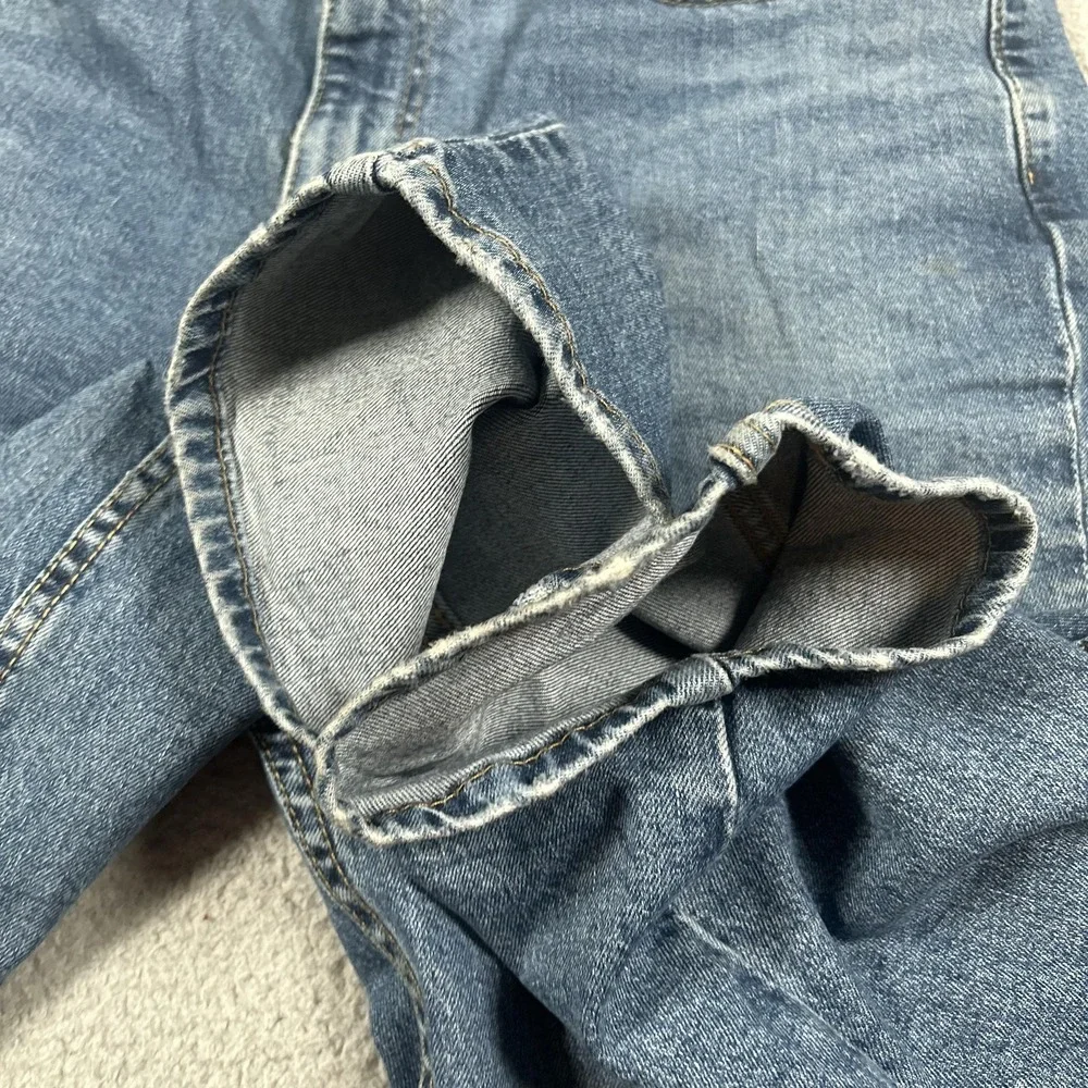 Levis 514 Jeans‎ Mens 36x32 Blue Straight Leg Stretch Denim Pants Medium Wash